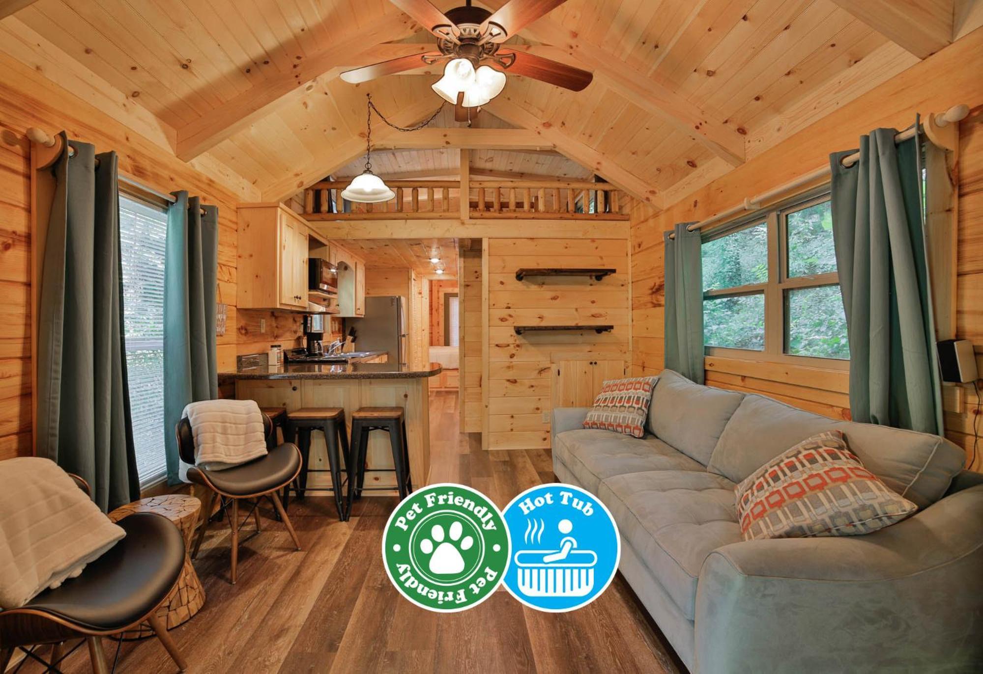 Bryce Cabin Lookout Mtn Tiny Home W Swim Spa Chattanooga Exterior photo